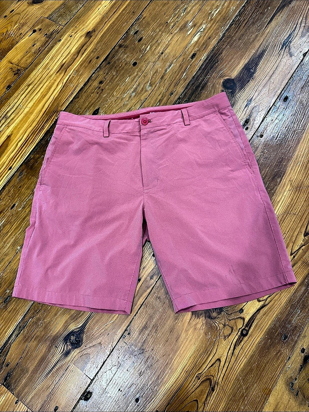 vineyard vines Fairway Short Flat Front Shorts in Pink Waist 35